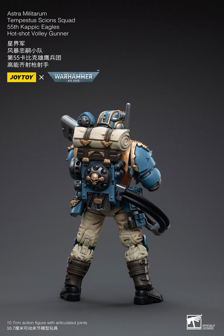 Joytoy Warhammer 40K Astra Militarum Tempestus Scions Squad 55Th Kappic Eagles Hot-Shot Volley