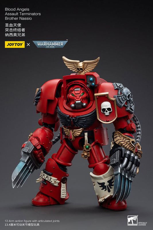 Joytoy Warhammer 40K Blood Angels Assault Terminators Brother Nassio Warhammer