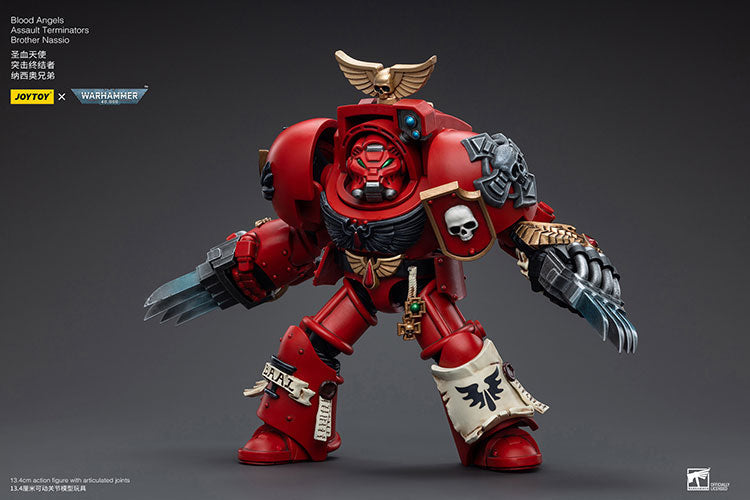 Joytoy Warhammer 40K Blood Angels Assault Terminators Brother Nassio Warhammer