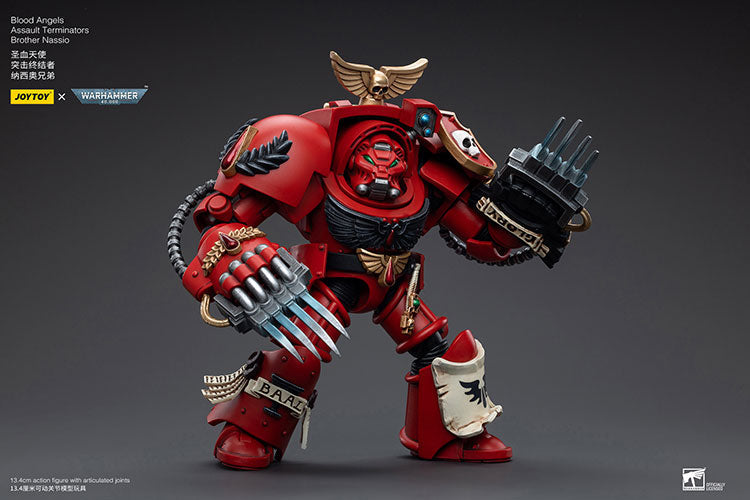 Joytoy Warhammer 40K Blood Angels Assault Terminators Brother Nassio Warhammer