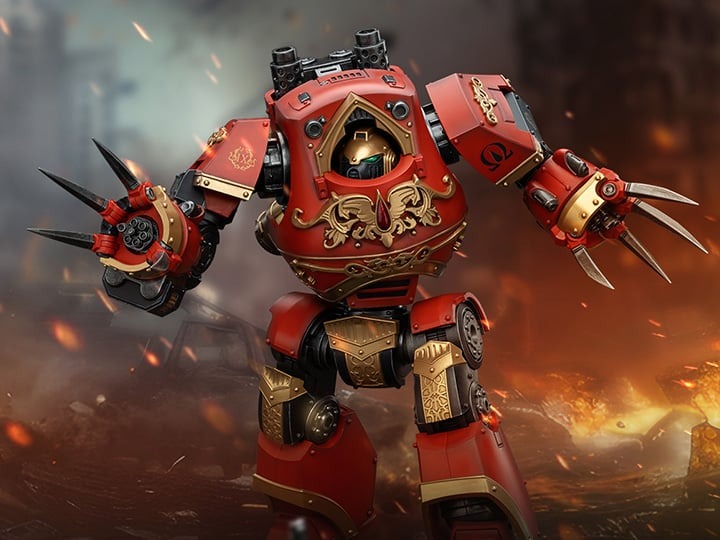 WARHAMMER - The Horus Heresy: Blood Angels Legion Praetor in Tartaros Terminator Armor JT00386