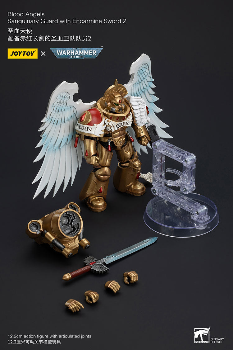 Blood Angels Sanguinary Guard Encarmine Sword 2 Jt7066 Warhammer 40K