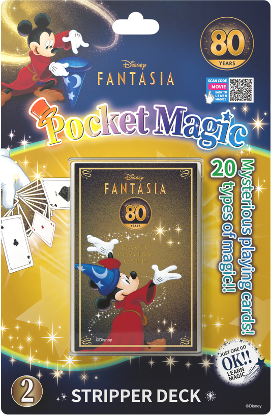 Disney Fantasia Mickey Pocket Magic - Stripper Deck