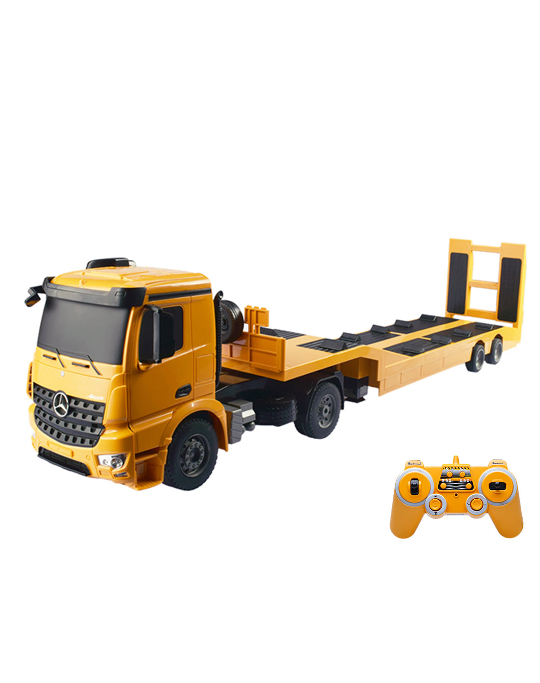 Double E Licensed Mercedes-Ben Rc Flat Bed Trailer 1/20 Scale E562-003