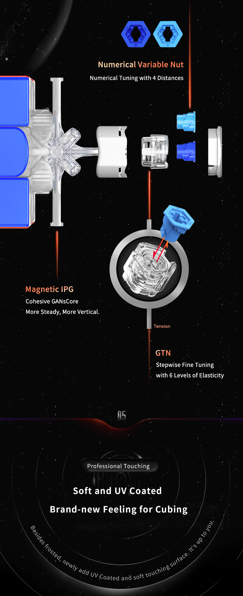 Gan 11 M Pro Speed Cube