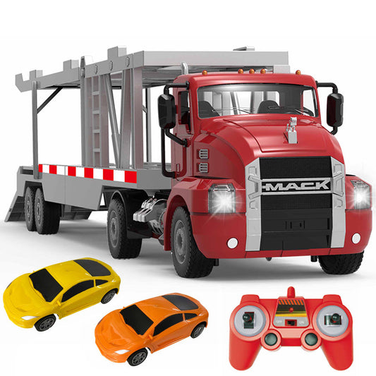 Double E Rc Licensed Mack Car Transporter 1/26 E583