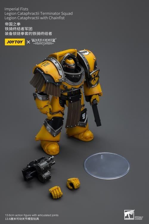 WARHAMMER - The Horus Heresy: Imperial Fists Legion Cataphractii Terminator Squad Legion Cataphractii Sergeant with