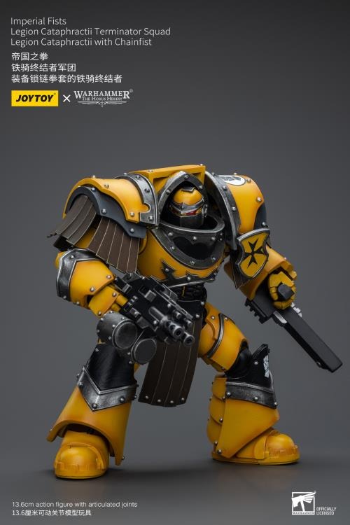 WARHAMMER - The Horus Heresy: Imperial Fists Legion Cataphractii Terminator Squad Legion Cataphractii Sergeant with