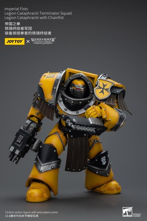 WARHAMMER - The Horus Heresy: Imperial Fists Legion Cataphractii Terminator Squad Legion Cataphractii Sergeant with