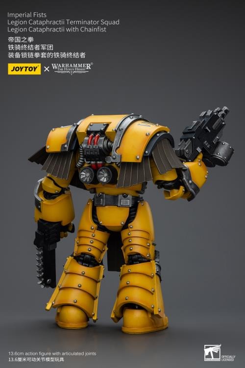 WARHAMMER - The Horus Heresy: Imperial Fists Legion Cataphractii Terminator Squad Legion Cataphractii Sergeant with