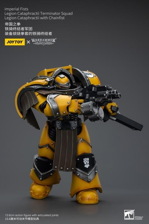 WARHAMMER - The Horus Heresy: Imperial Fists Legion Cataphractii Terminator Squad Legion Cataphractii Sergeant with