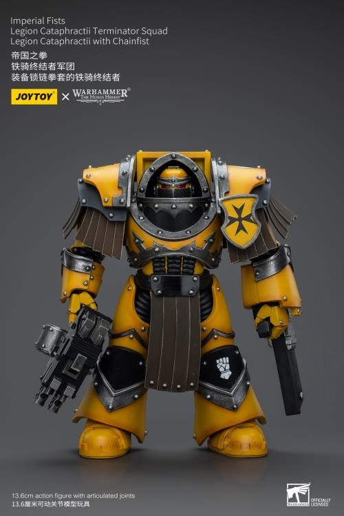 WARHAMMER - The Horus Heresy: Imperial Fists Legion Cataphractii Terminator Squad Legion Cataphractii Sergeant with