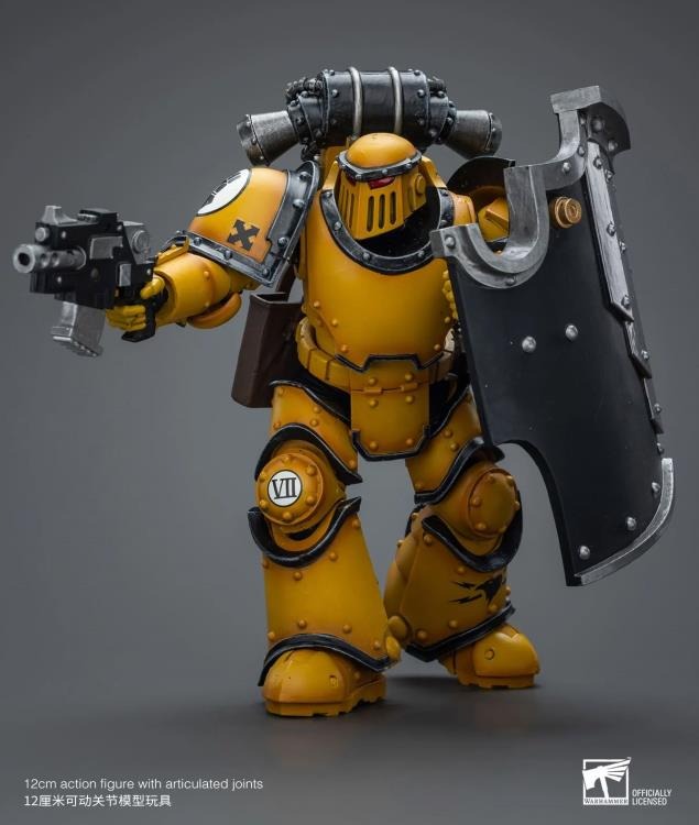 Joytoy Warhammer Imperial Fists Legion Mkiii Breacher Squad With Lascutter Jt9121 Warhammer 40K
