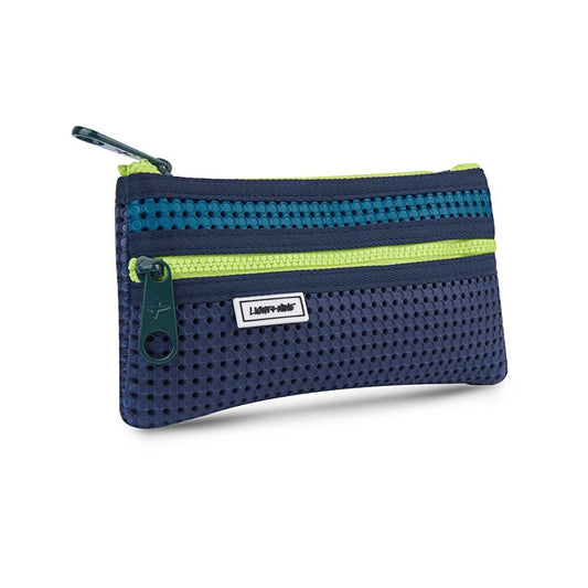 Light + Nine Flat Pencil Pouch Surf Lime Light + Nine