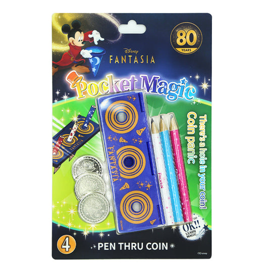 Disney Fantasia Mickey Pocket Magic - Pen Through Coin