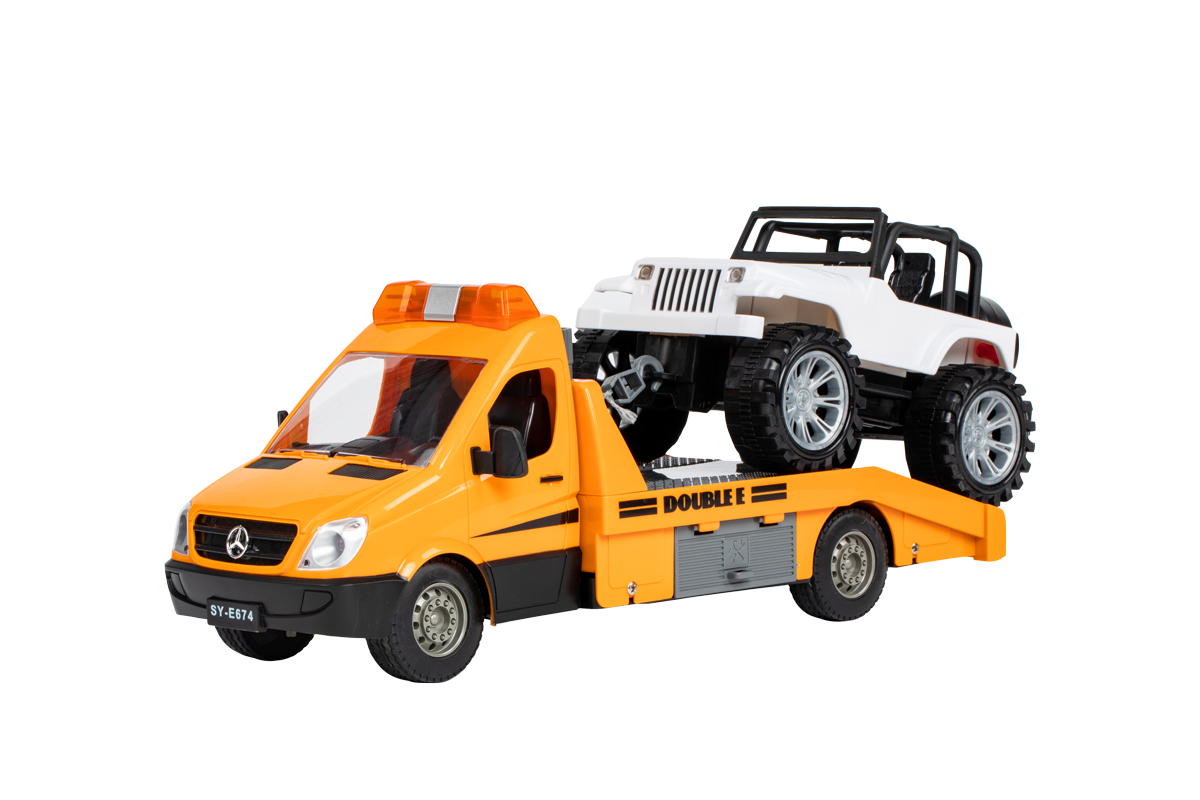 Double E Licensed Mercedes Benz Sprinter Transporter 1/18 Scale E674-003