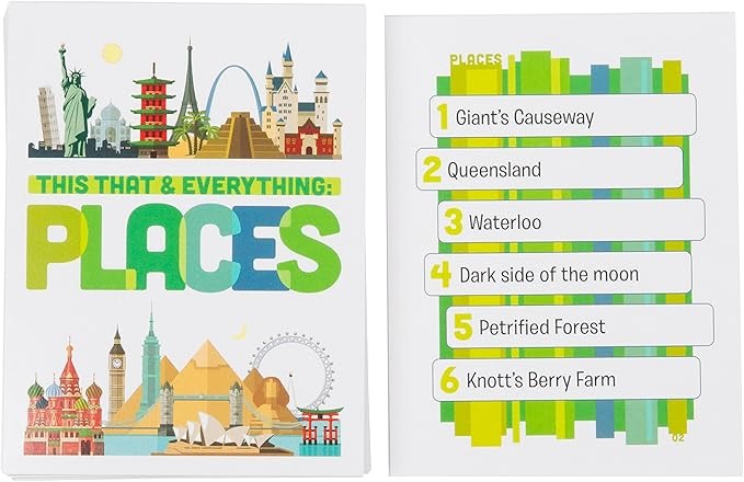 Outset This That & Everything Places Card Game Outset