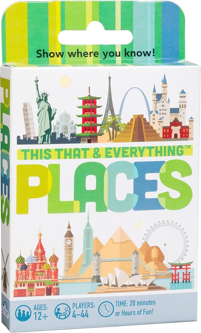 Outset This That & Everything Places Card Game Outset