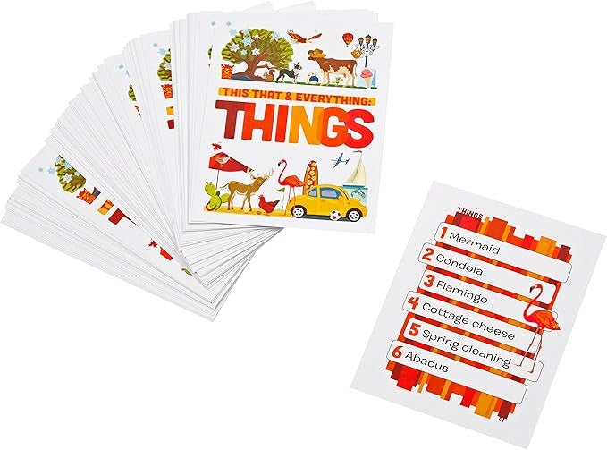 Outset This That & Everything Things Card Game Outset