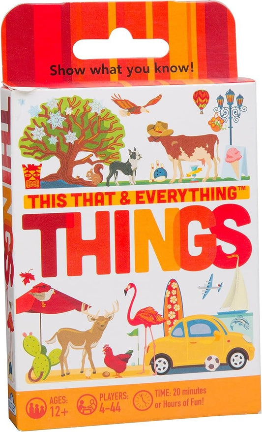 Outset This That & Everything Things Card Game Outset