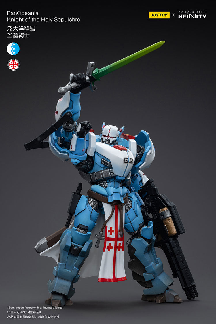 Joytoy Corvus Belli Infinity Panoceania Knight Of The Holy Sepulchre