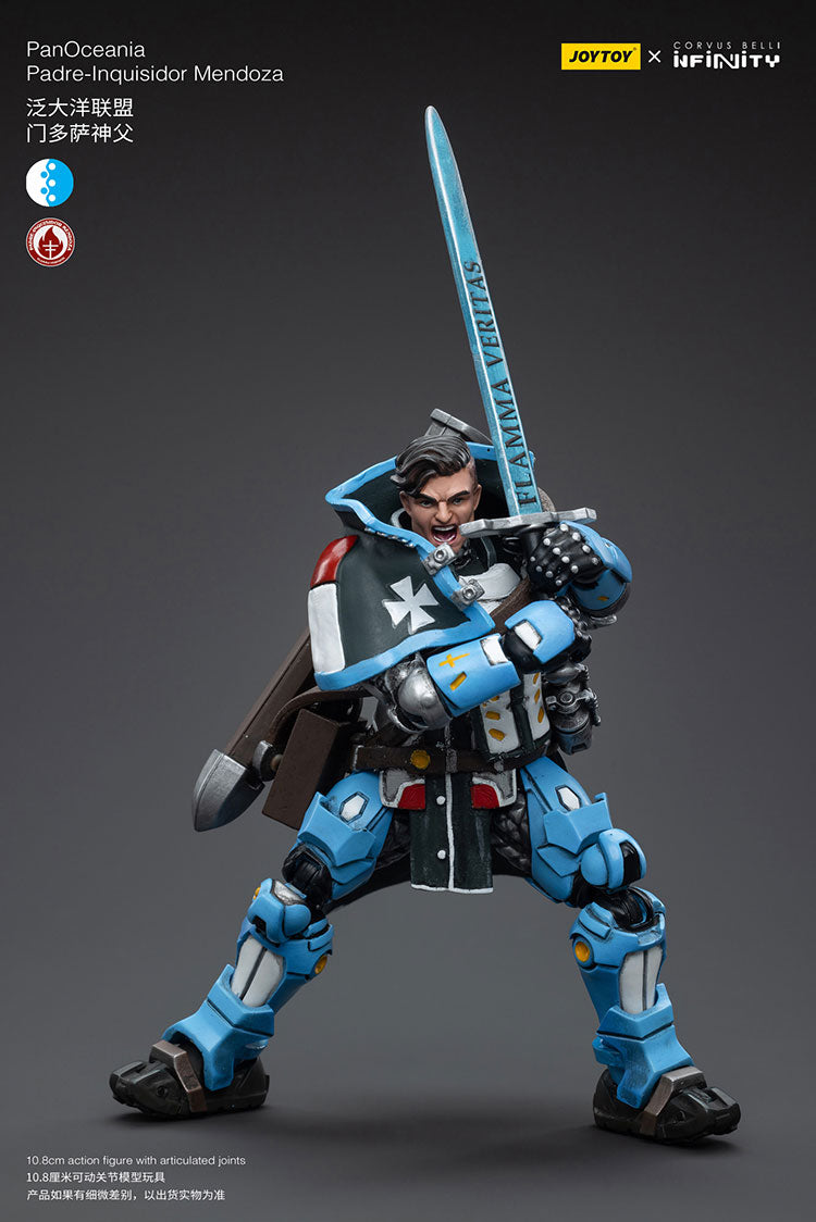 Joytoy Corvus Belli Infinity Panoceania Padre-Inquisidor Mendoza