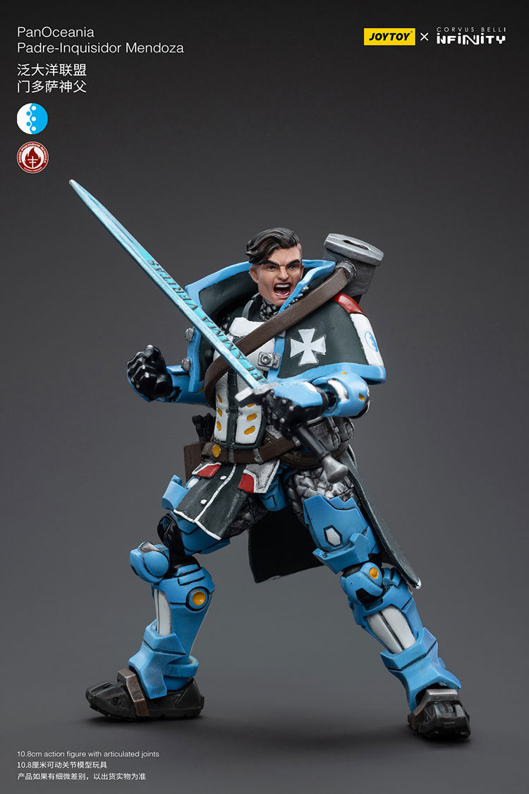 Joytoy Corvus Belli Infinity Panoceania Padre-Inquisidor Mendoza