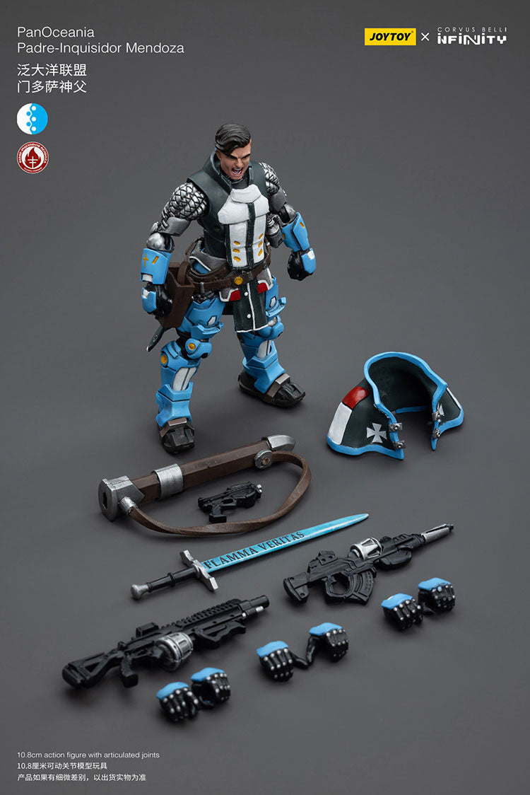 Joytoy Corvus Belli Infinity Panoceania Padre-Inquisidor Mendoza