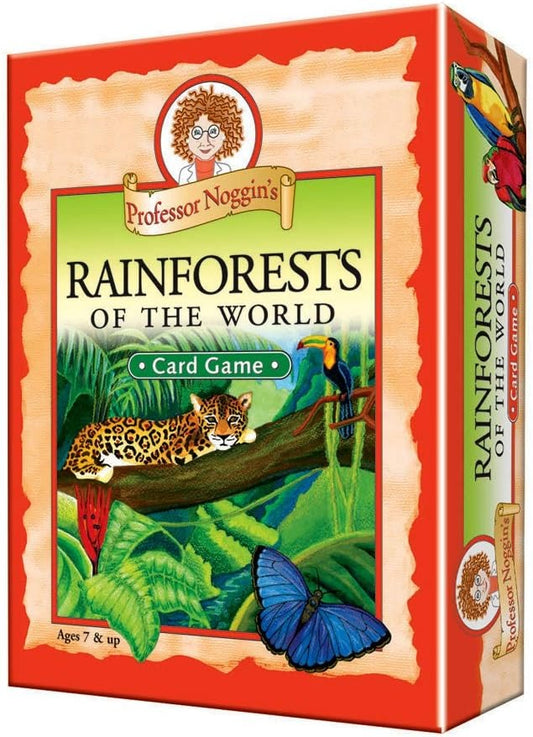 Professor Noggin’s Rainforest of the World Card Game Professor Noggin’s