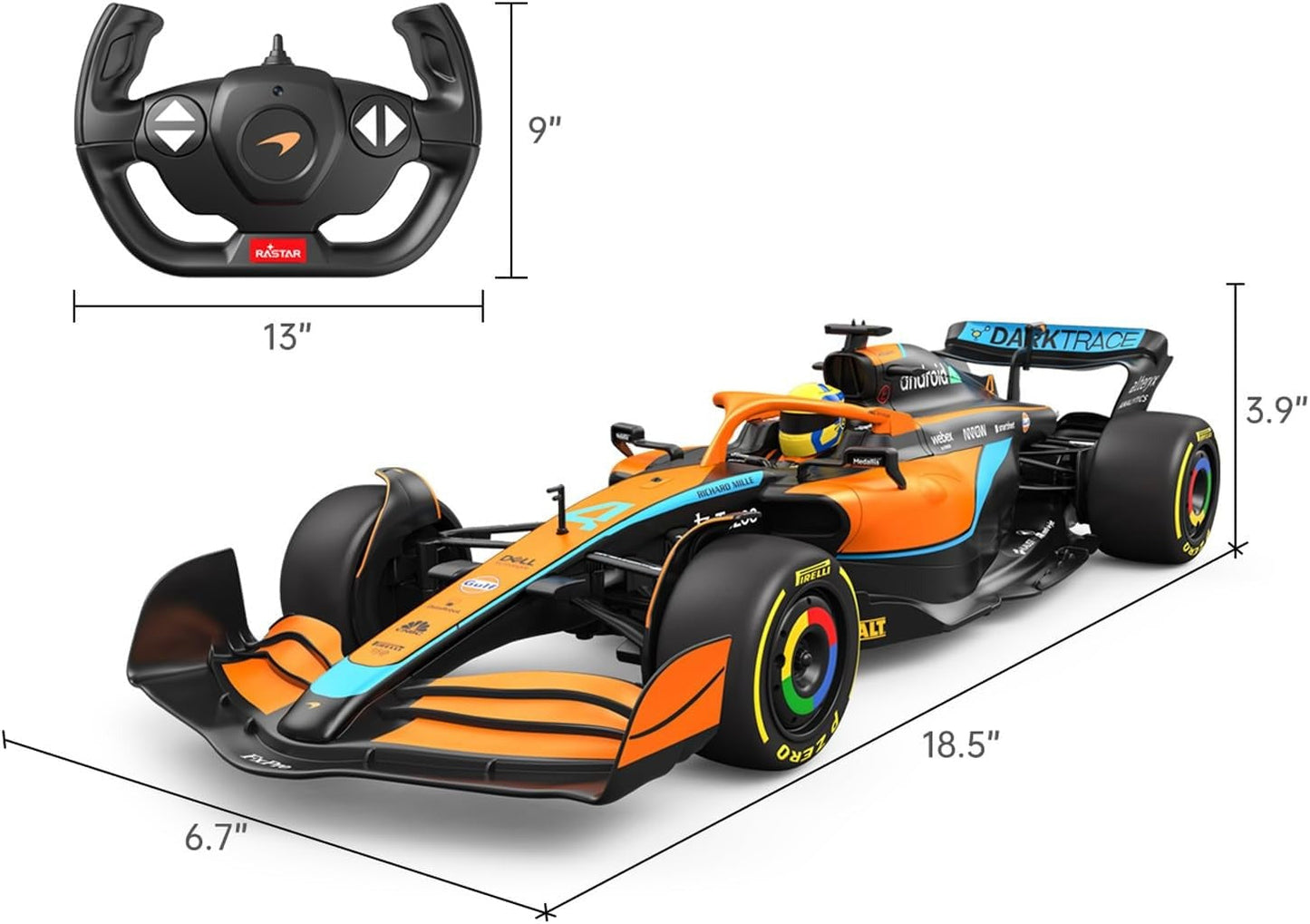 Rastar Rc 1:12 Mclaren F1 Mcl36