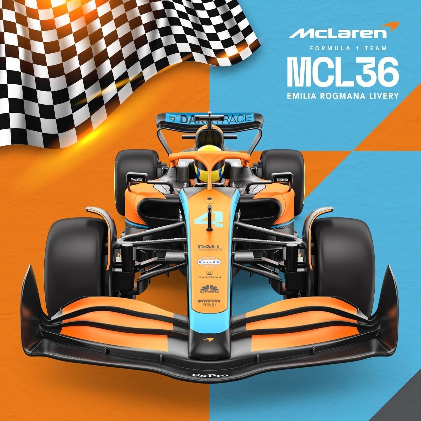 Rastar Rc 1:12 Mclaren F1 Mcl36