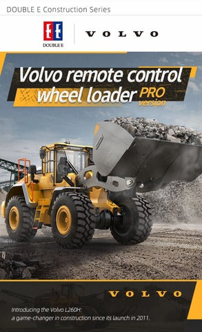 Double E Rc Hobby Licensed Volvo L260H Loader E592