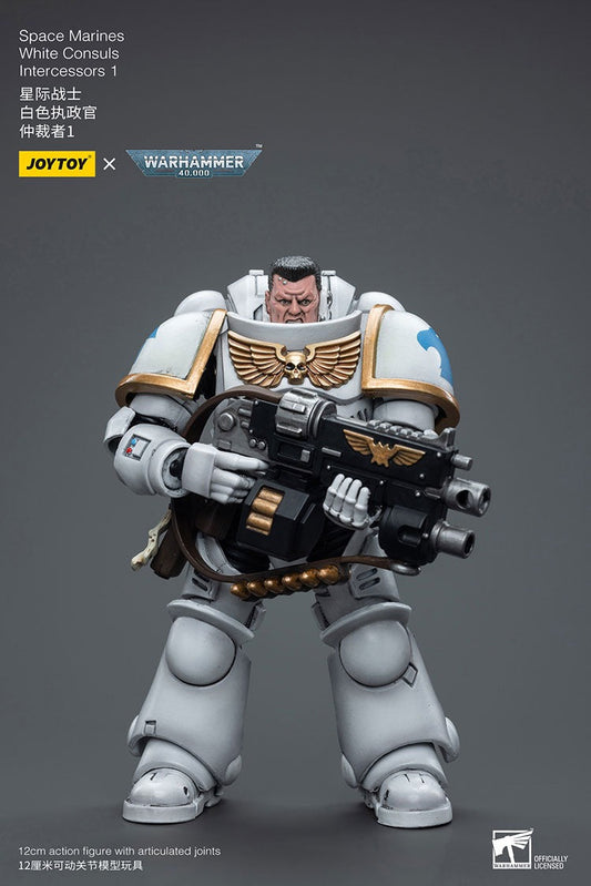 Joytoy Warhammer 40K Space Marines White Consuls Intercessors 1 Jt6847 Warhammer