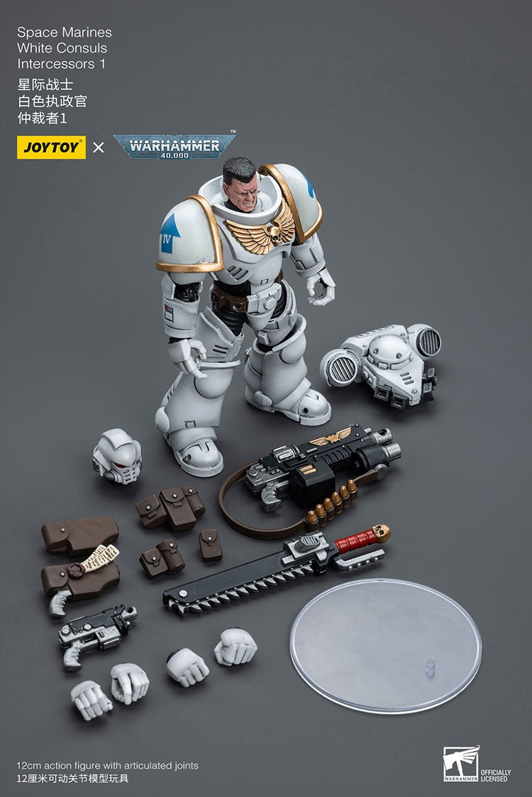 Joytoy Warhammer 40K Space Marines White Consuls Intercessors 1 Jt6847 Warhammer
