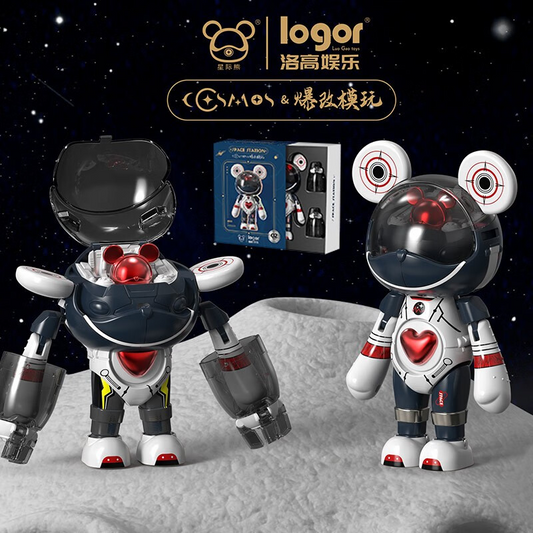 Cosmos Space Station Fashion Bear Figure
