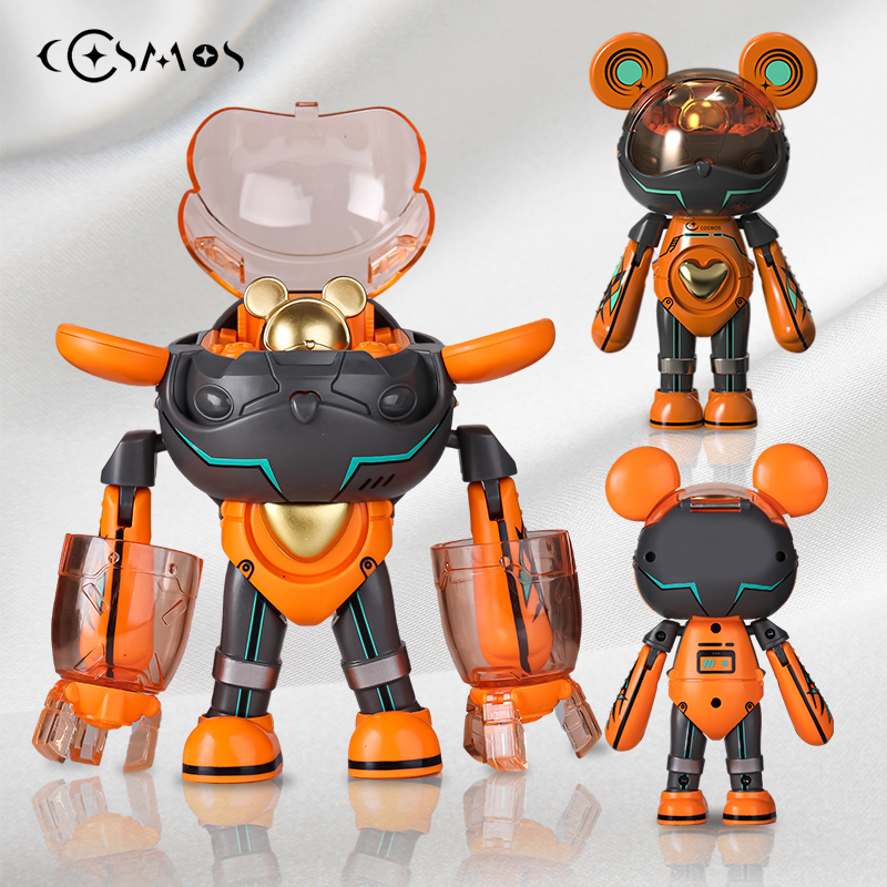 Cosmos Space Station Fashion Bear Figure Interstellar Fantasy
