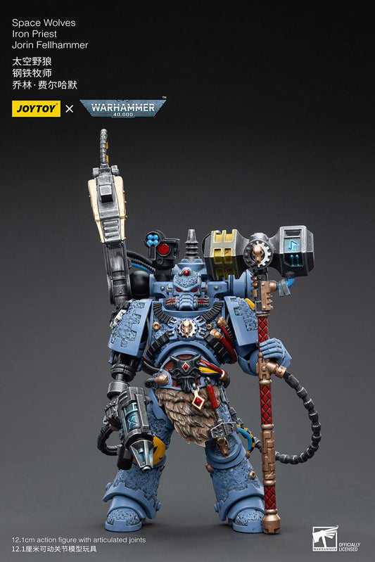 Joytoy Warhammer 40K Space Wolves Iron Priest Jorin Fellhammer Warhammer