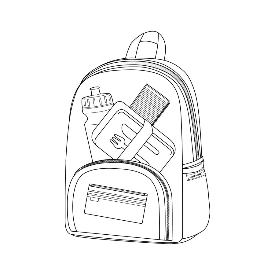 Light + Nine Starter JR Backpack Faded Lavender Light + Nine