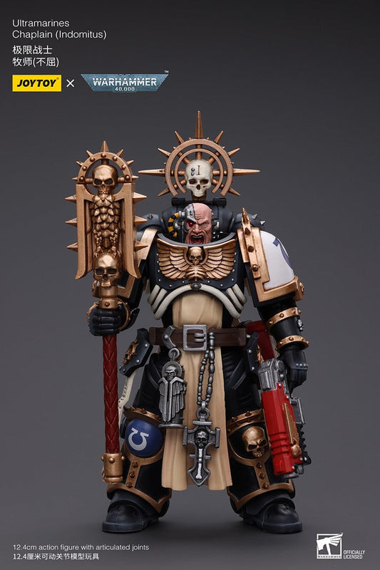 Joytoy Warhammer 40K Ultramarines Chaplain (Indomitus) Jt8902 Warhammer