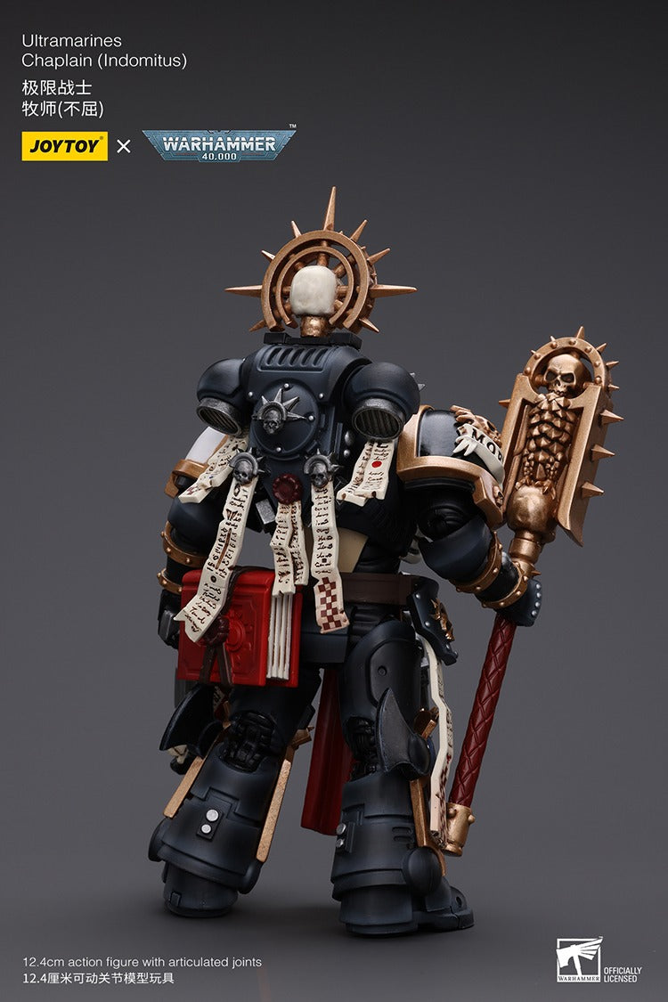 Joytoy Warhammer 40K Ultramarines Chaplain (Indomitus) Jt8902 Warhammer