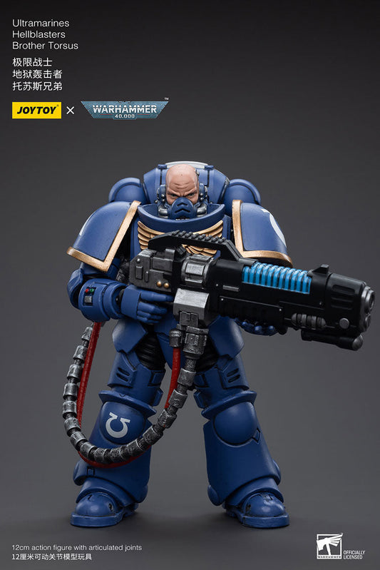 Joytoy Warhammer 40K Ultramarines Hellblasters Brother Torsus Warhammer