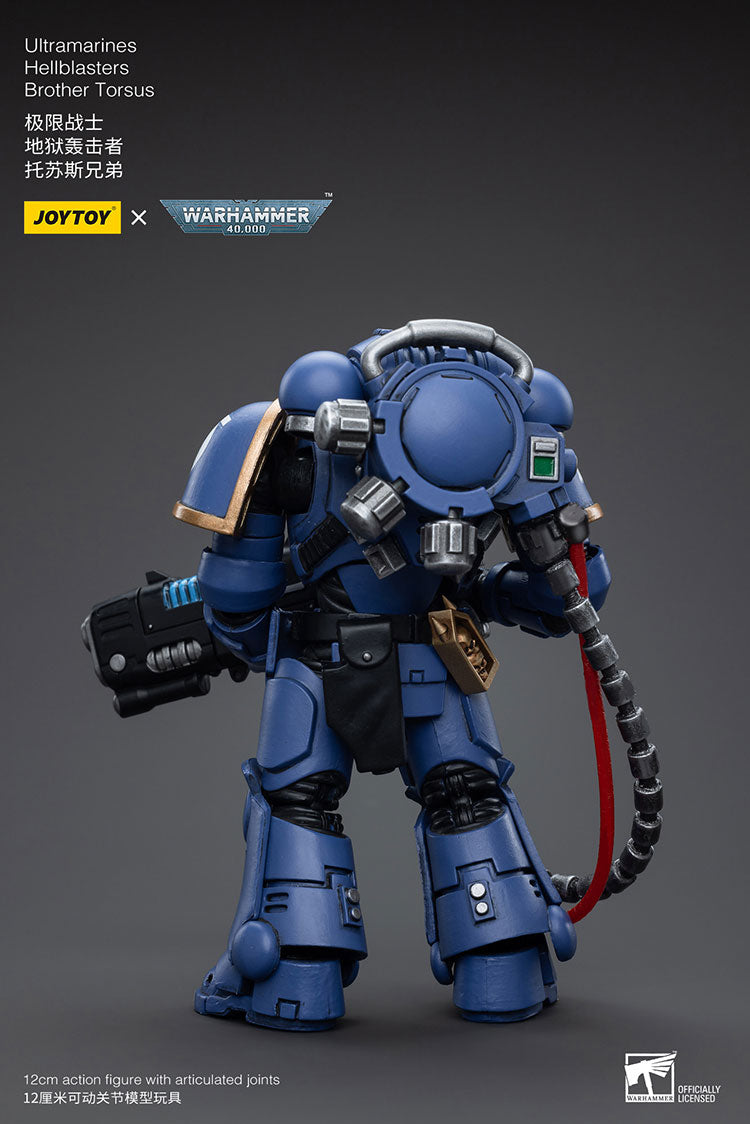 Joytoy Warhammer 40K Ultramarines Hellblasters Brother Torsus Warhammer