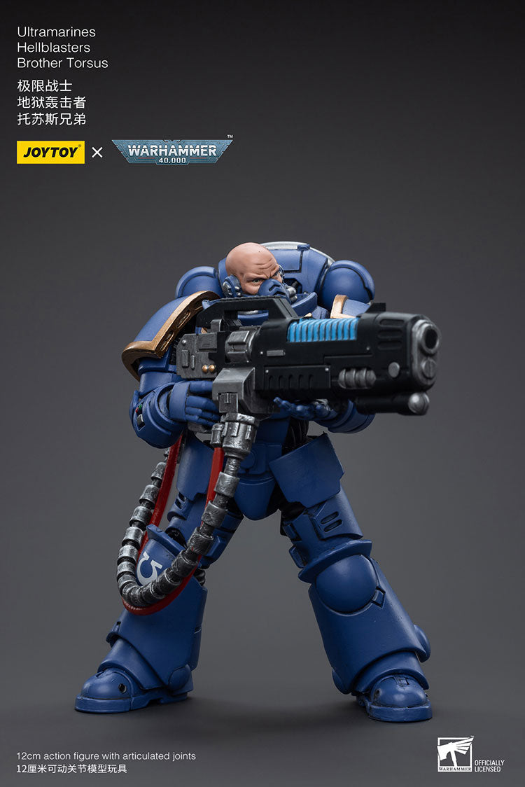 Joytoy Warhammer 40K Ultramarines Hellblasters Brother Torsus Warhammer