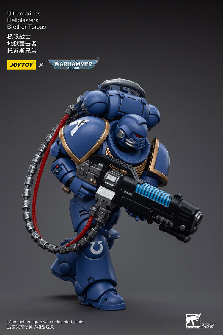 Joytoy Warhammer 40K Ultramarines Hellblasters Brother Torsus Warhammer