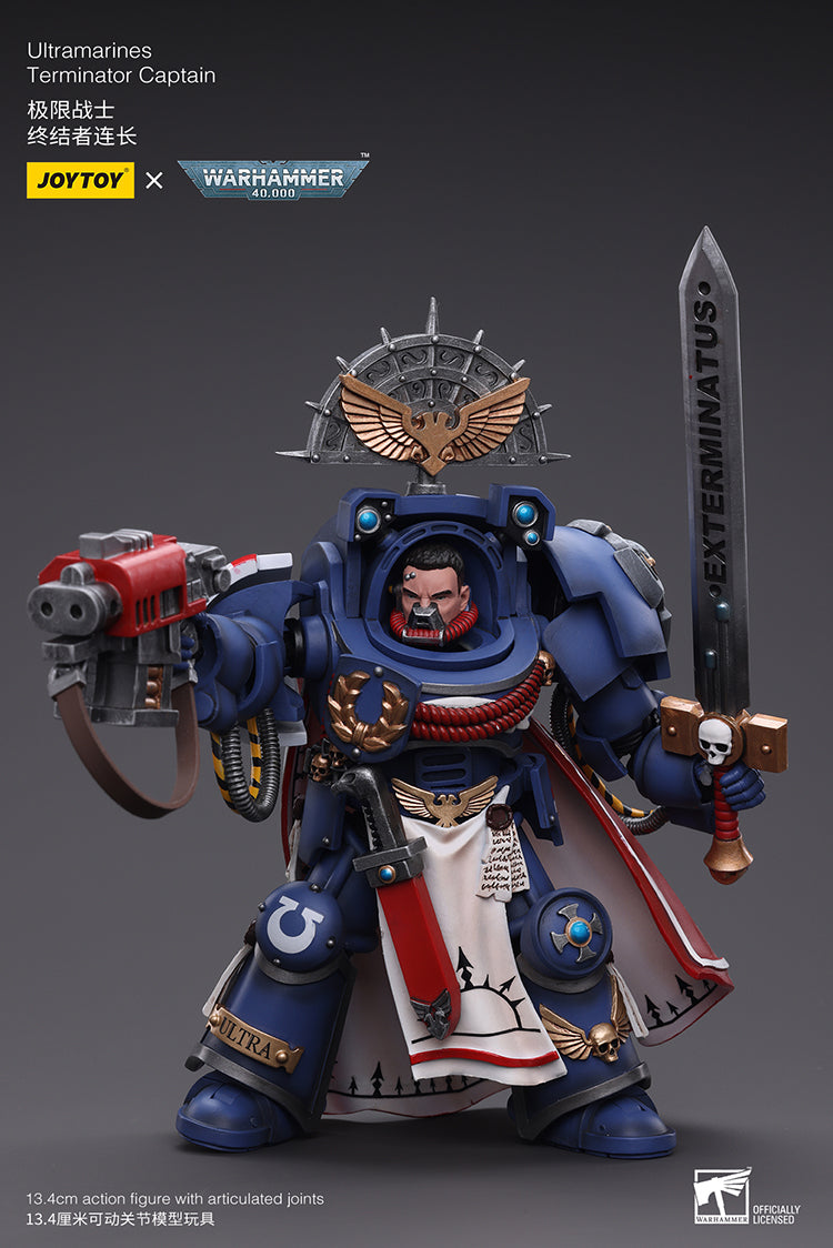 Joytoy Warhammer 40K Ultramarines Terminator Captain Warhammer