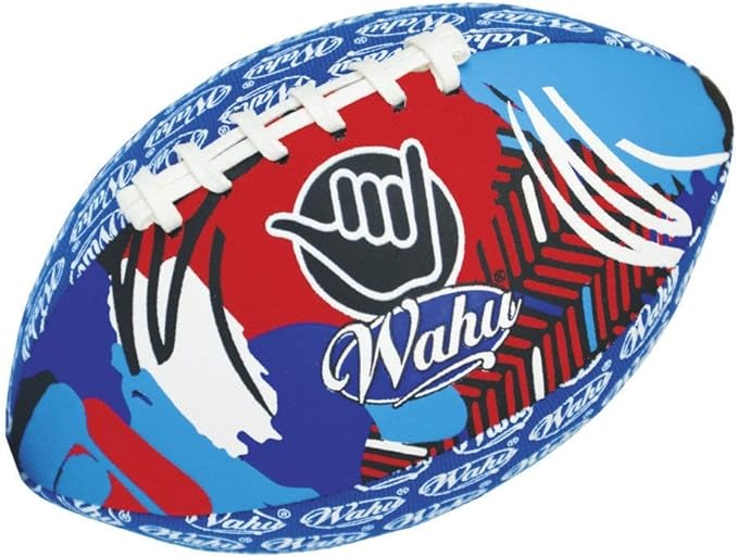 Wahu Beach Mini Footy Blue