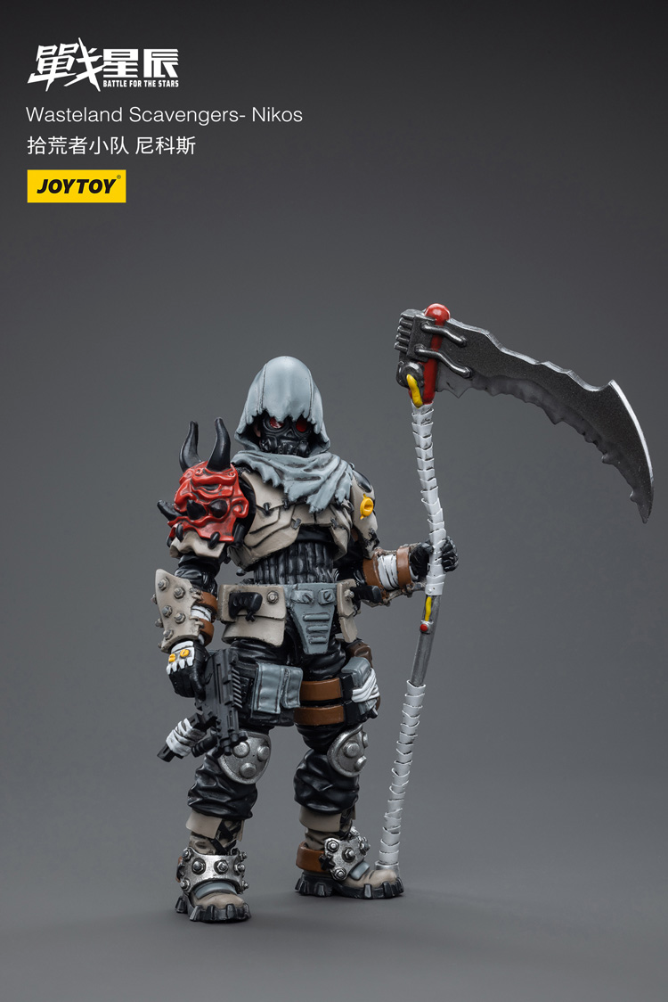 Joytoy Battle For The Stars Wasteland Scavengers - Nikos