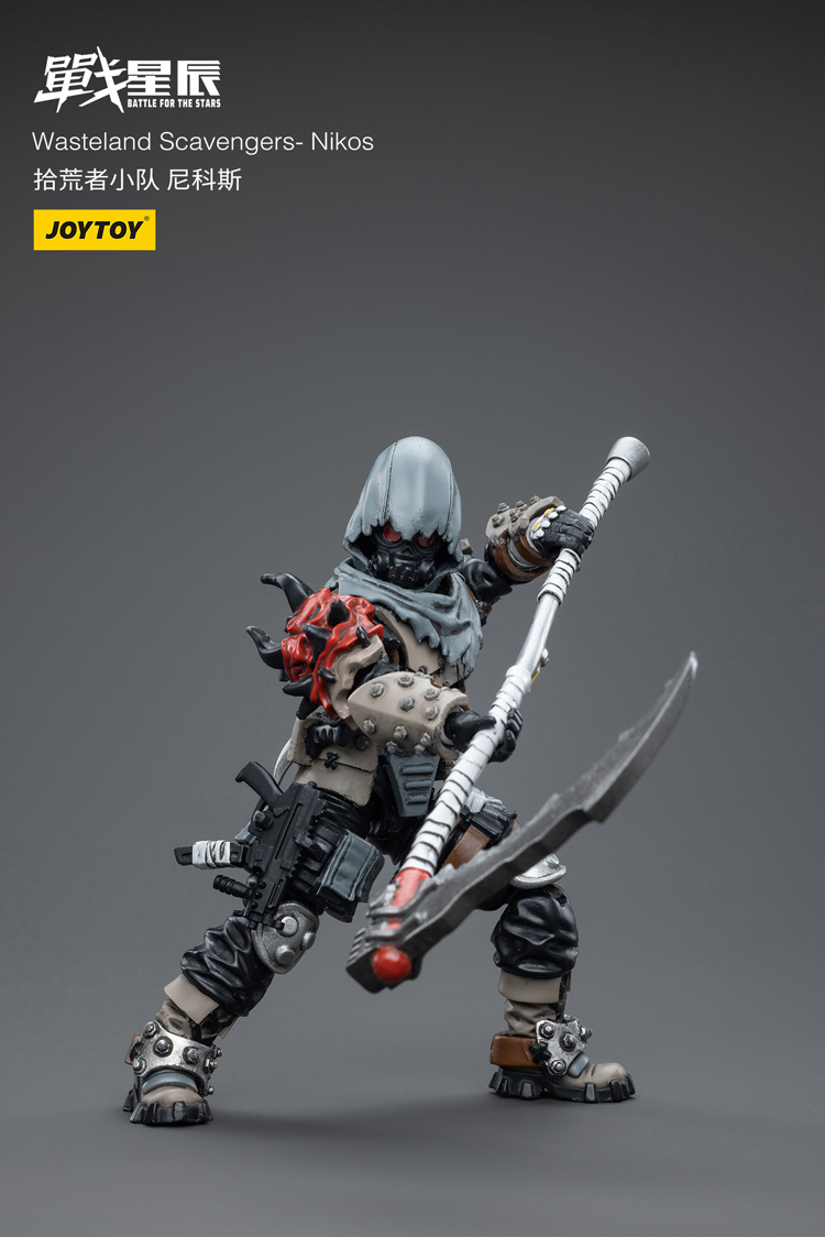Joytoy Battle For The Stars Wasteland Scavengers - Nikos