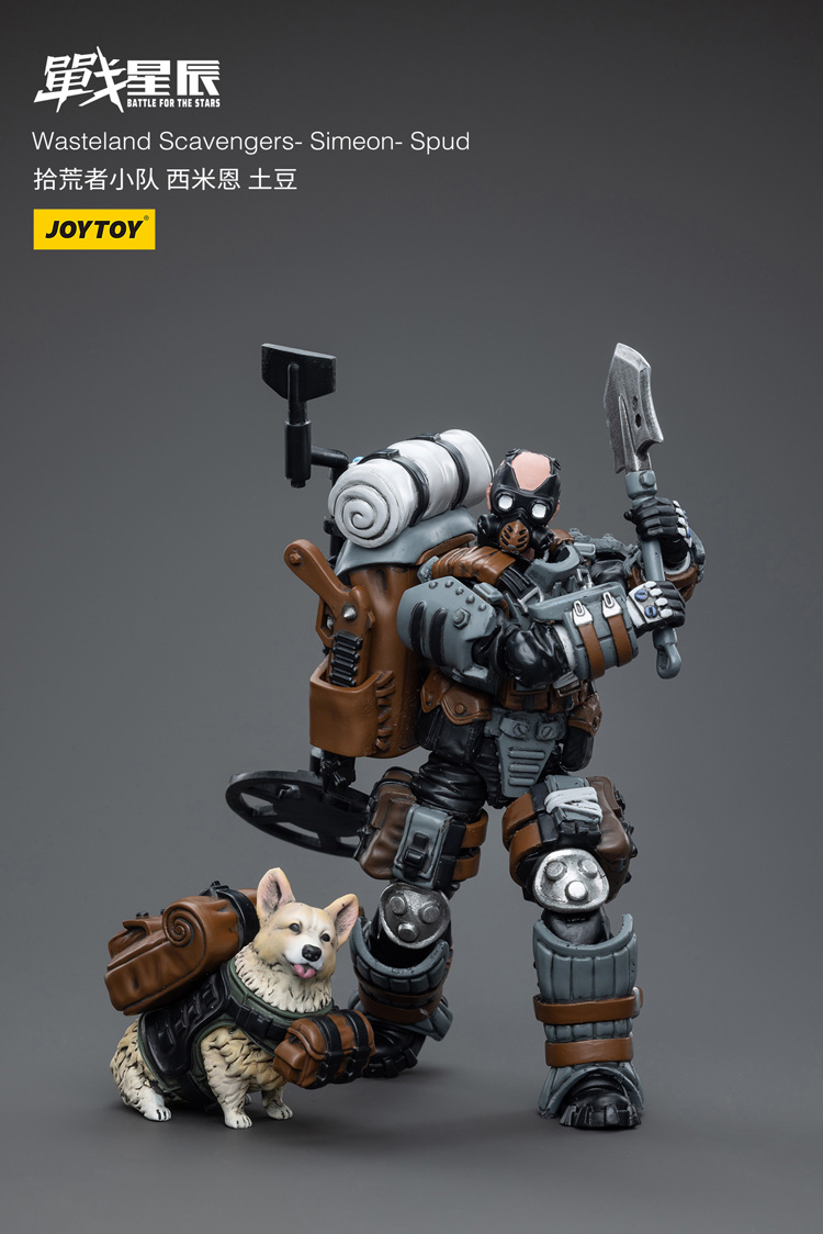 Joytoy Battle For The Stars Wasteland Scavengers - Simeon Spud