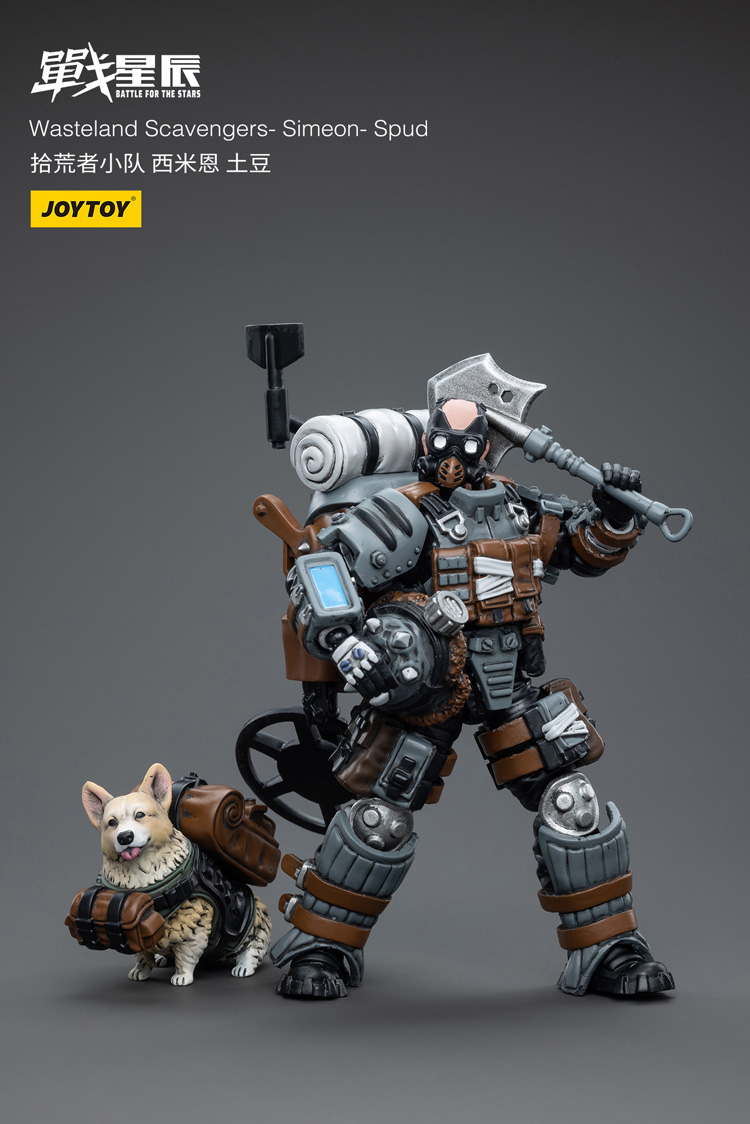 Joytoy Battle For The Stars Wasteland Scavengers - Simeon Spud